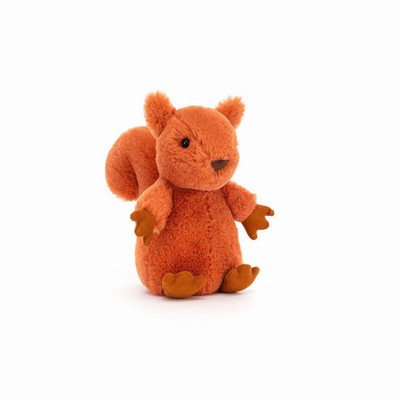 Jellycat Nippit Squirrel New Zealand | ZLSVE3207